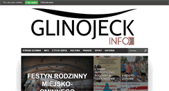 Desktop Screenshot of glinojeck.info