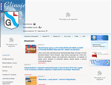 Tablet Screenshot of glinojeck.net